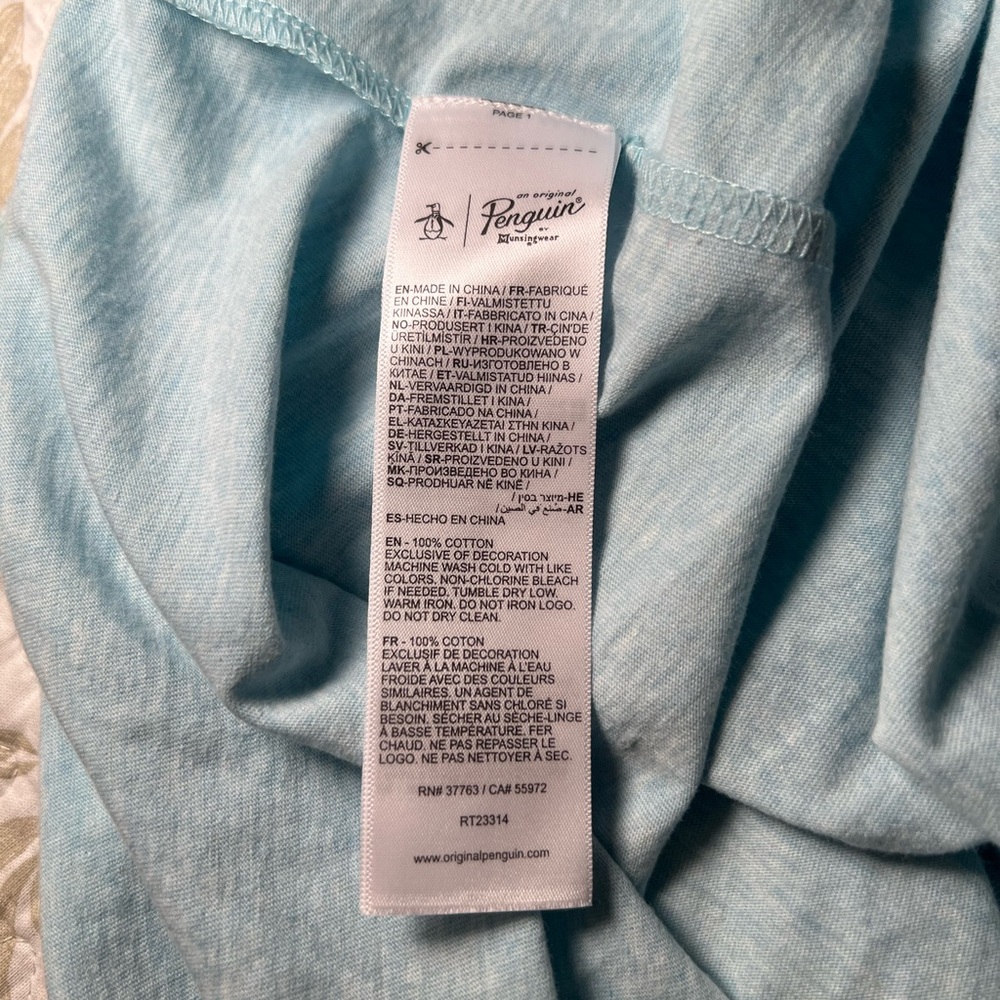 NWT Original Penguin Short Sleeve Polo Dress XL Athleisure Golf Tennis Casual - Picture 6 of 12